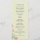 Rose in grün und rot programm (Rückseite)