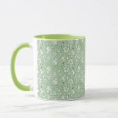 Rose in hellgrün tasse (Links)