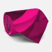 Rose in Hot Pink schließen Krawatte (Gerollt)
