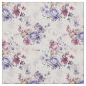 Rose in Lila und blauer Farbe Stoff (Nahaufnahme)