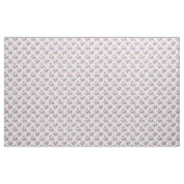 Rose in Lila und blauer Farbe Stoff (Yard (91,4 cm))