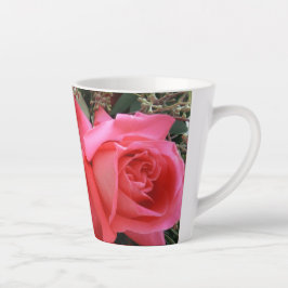 Rose in Pinks Latte Tasse