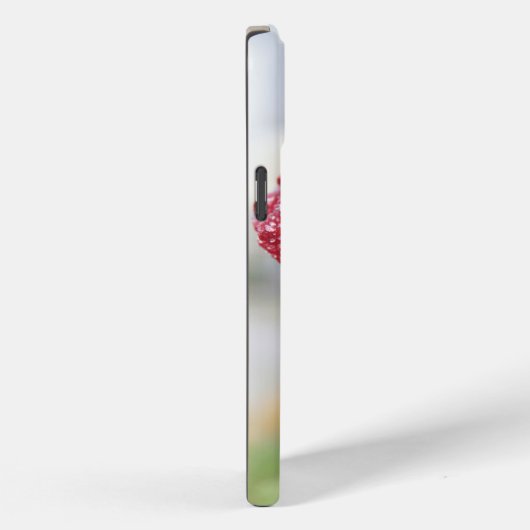 Rose in Regentropfen Case-Mate iPhone Hülle (Rückseite / Rechts)