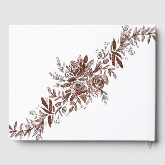 Rose in Rosa Gästebuch (Rückseite)