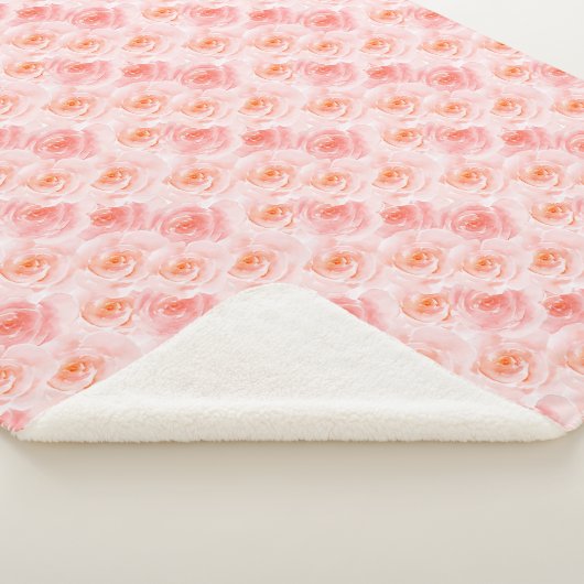 Rose in Rosa Sherpadecke (3/4)