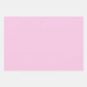 Rose in Rosa und Blau Geschenkpapier Set (Vorderseite 3)