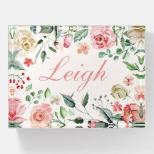 Rose in Rosa und Weiß