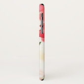 Rose in Rot und Rosa Case-Mate iPhone Hülle (Hinten/Links)