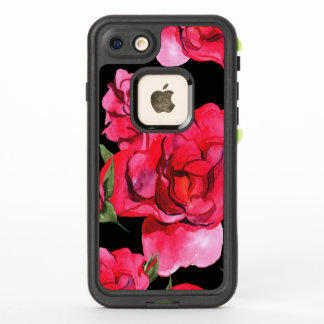 Rose in Rot und Rosa Weich
