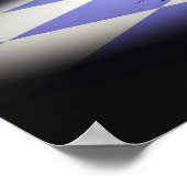 Rose in Vase Poster (Ecke)