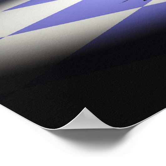 Rose in Vase Poster (Ecke)