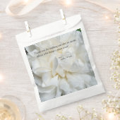 Rose in Weiß Geschenktütchen (Ausgeschnitten)