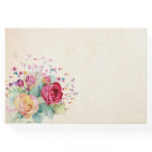 Rose individuell anpassbar - Gästebuch