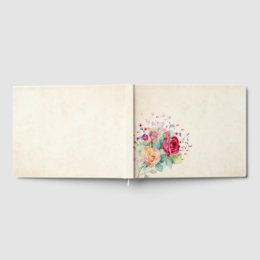 Rose individuell anpassbar - Gästebuch (Voll)