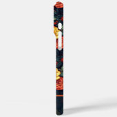 Rose Individuelle Name iPhone Case für Dankeschön (Rückseite / Links)