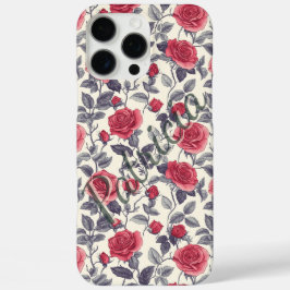 Rose Individuelle Name iPhone Case für den Telefon