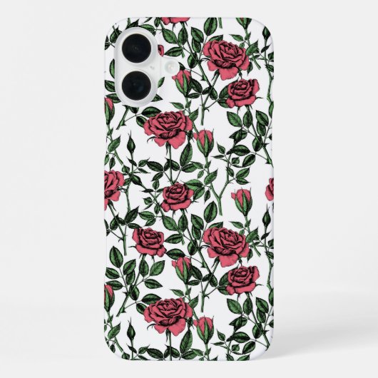 Rose iPhone Hülle (Rückseite)