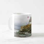 Rose Island Leuchtturm Kaffeetasse (Vorderseite Links)