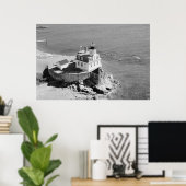 Rose Island Leuchtturm Poster (Heimbüro)