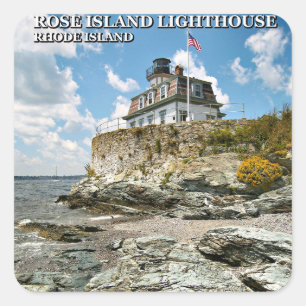 Rose Island Leuchtturm, Rhode Island Stickers