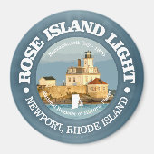 Rose Island Light Magnet (Vorne)