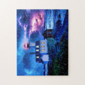 Rose Island Lighthouse - Newport RI Jigsaw Puzzle (Vertikal)