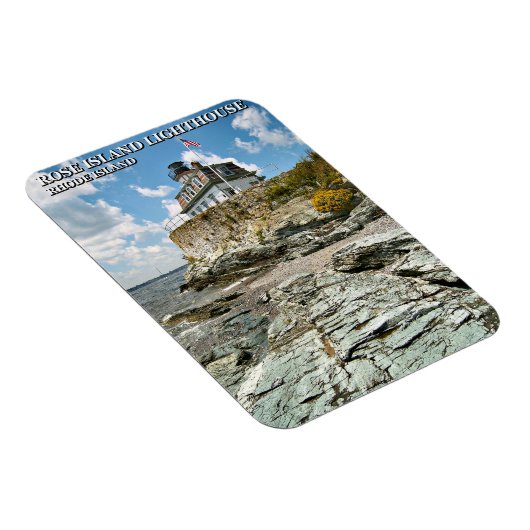 Rose Island Lighthouse, Rhode Island Magnet (Rechte Seite)