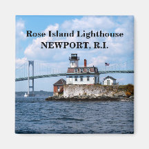 Rose Island Lighthouse, Rhode Island Magnet