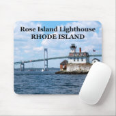 Rose Island Lighthouse, Rhode Island Mousepad (Mit Mouse)
