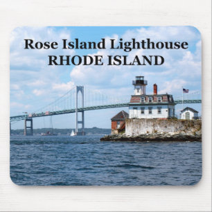 Rose Island Lighthouse, Rhode Island Mousepad