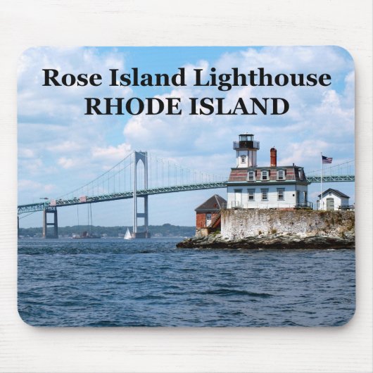 Rose Island Lighthouse, Rhode Island Mousepad (Vorne)
