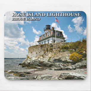 Rose Island Lighthouse, Rhode Island Mousepad