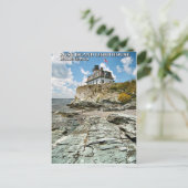 Rose Island Lighthouse, Rhode Island Postcard Postkarte (Stehend Vorderseite)