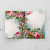 ROSE & JASMINES, Frohe Muttertag Karte (Innenseite)