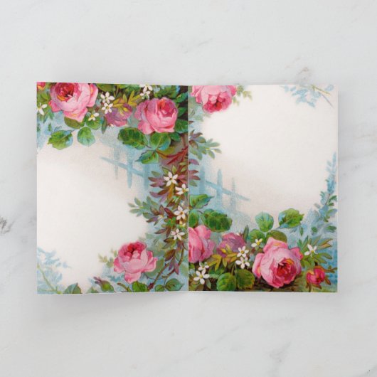 ROSE & JASMINES, Frohe Muttertag Karte (Innenseite)