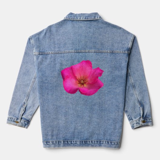 Rose Jeansjacke (Rückseite)