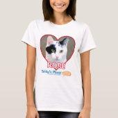 Rose - Jersey-T-Shirt der Weißen T-Shirt (Vorderseite)