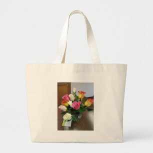 Rose Jumbo Stoffbeutel