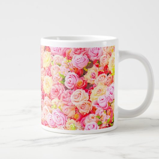 Rose Jumbo-Tasse (Rechts)