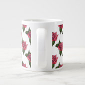 Rose Jumbo-Tasse (Rückseite)