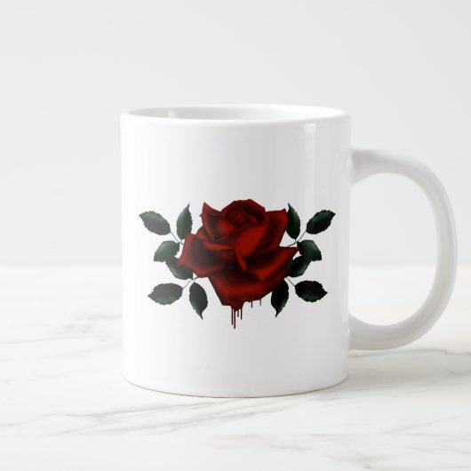 Rose Jumbo-Tasse (Rechts)