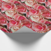 Rose Juxtapose Geschenkpapier (Ecke)