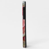 Rose Juxtapose Monogramm Case-Mate iPhone Hülle (Hinten/Links)