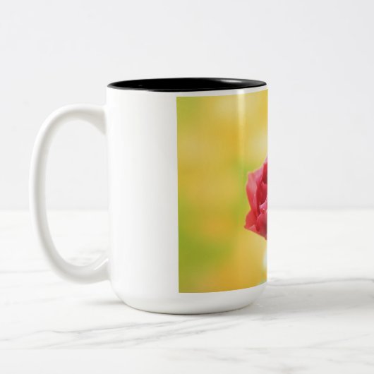Rose Kaffee Tasse (Links)
