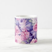 Rose Kaffee Tasse (Mittel)