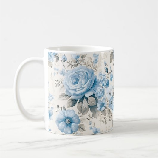 Rose Kaffeetasse (Links)