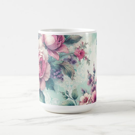 Rose Kaffeetasse (Mittel)