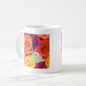 Rose Kaffeetasse (Vorderseite Links)
