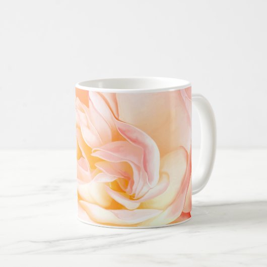 Rose Kaffeetasse (VorderseiteRechts)