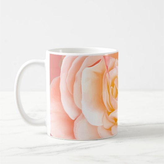 Rose Kaffeetasse (Links)